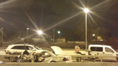 فجر اليوم: مصرع سائقين بحادث طرق مروّع في مدخل مدينة يافا الشمالي 